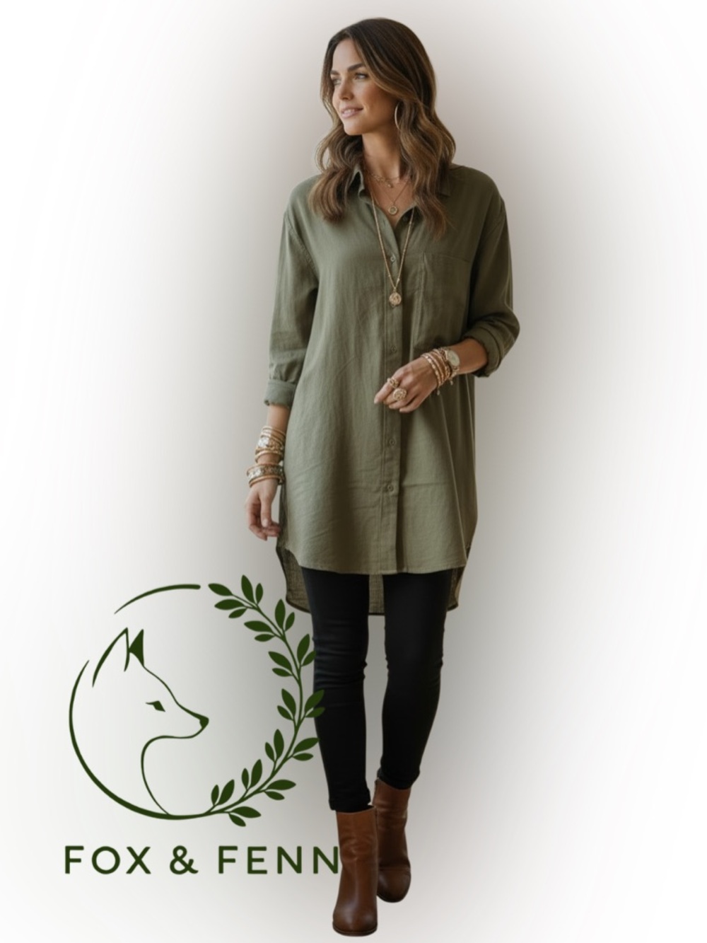 G-Star Womens Olive Button Down Oversized Boyfriend Shirt